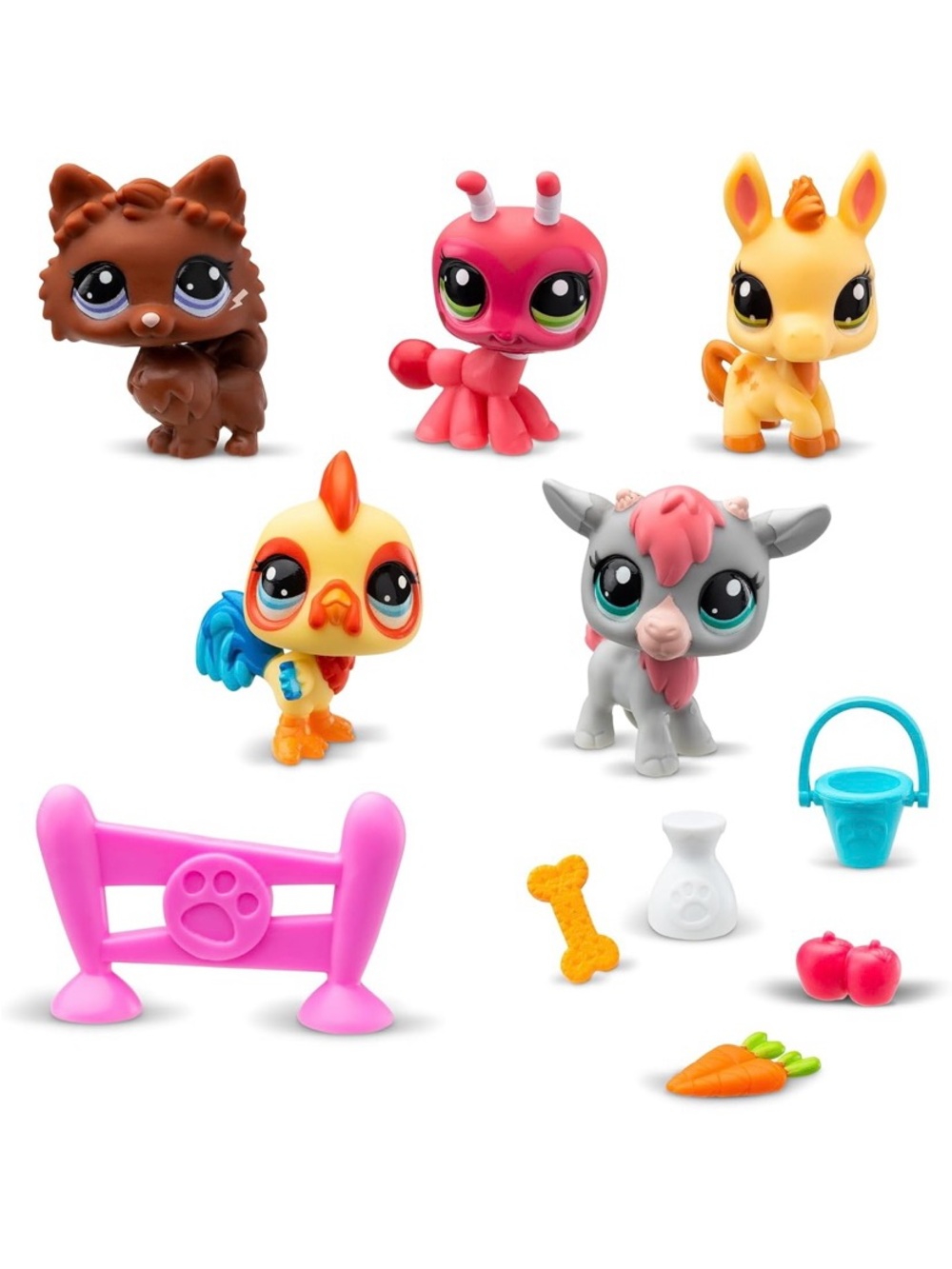Littlest Pet Shop Set,Farm collection set,Bobble Heads Pets
